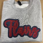 Flairs Glitter Embroidered Sweatshirt
