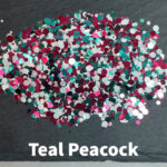 Teal Peacock