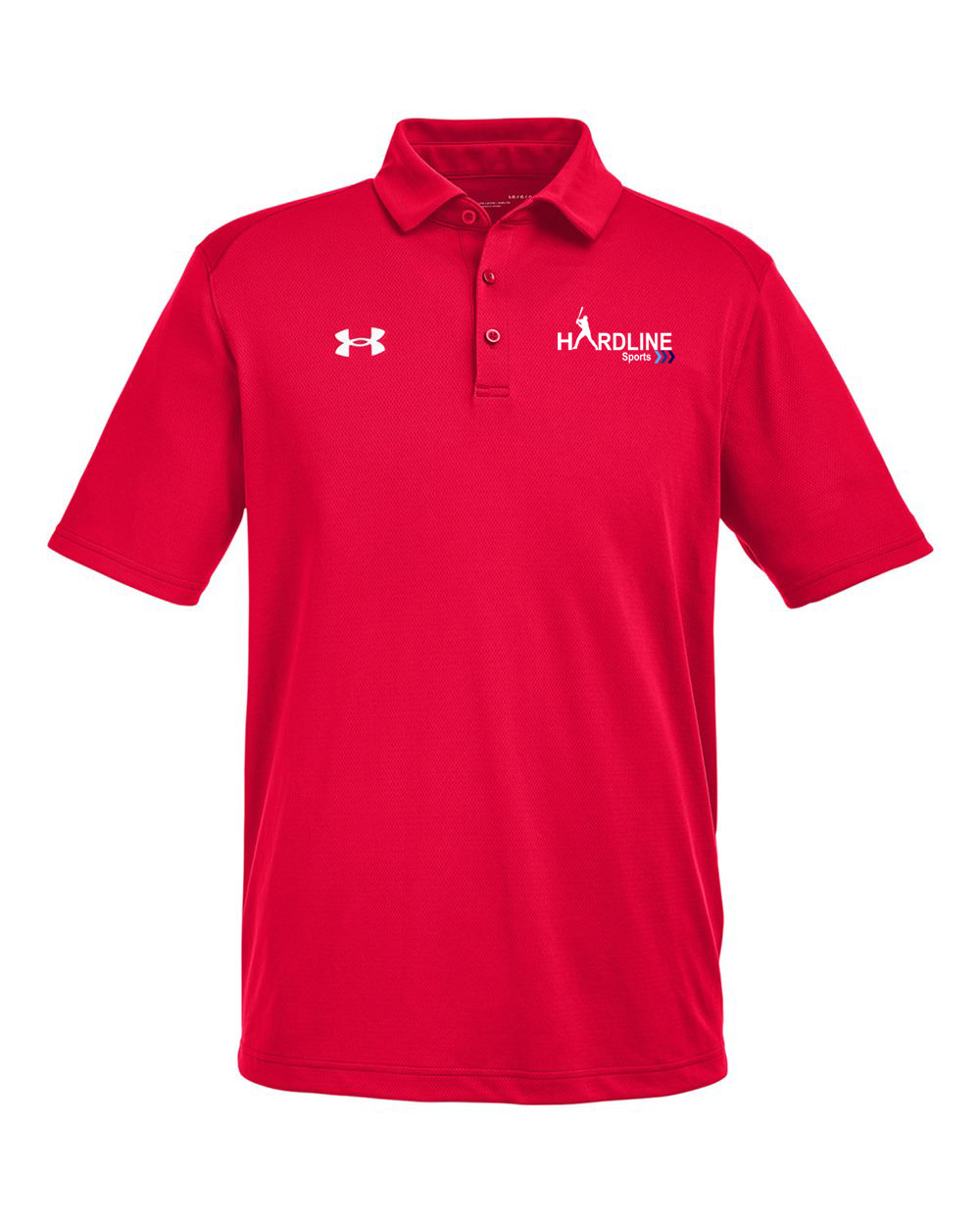 Hardline Sports UA Polo Red Hardline Sports Polo - Image 1