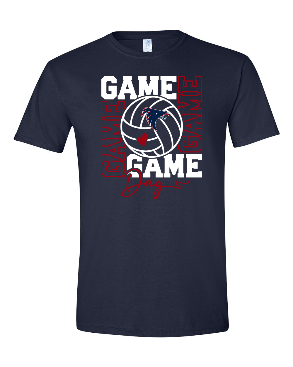 Volleyball Game Day Navy CL Game Day Volleyball - Image 1